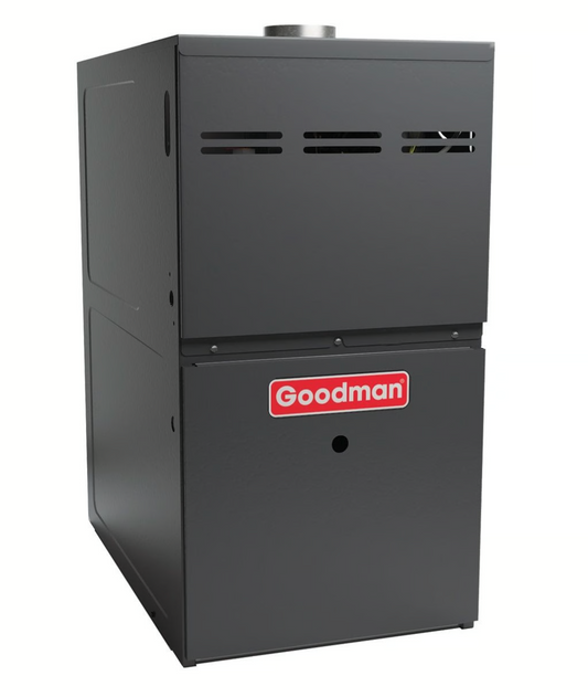 80,000 BTU 80% AFUE 9-Speed Single Stage Goodman Gas Furnace - Upflow/Horizontal